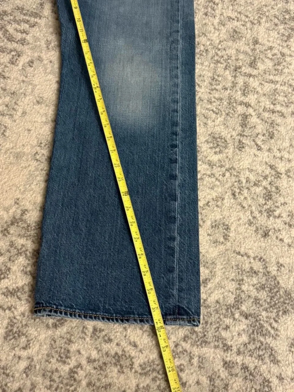 Mens Levi 501 Blue Jeans Size 38/32